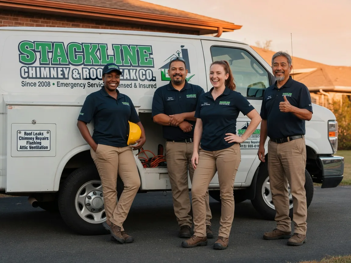 Chimney flashing repair company in Blanchard, PA